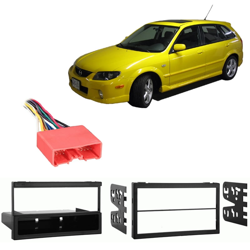 fits mazda protege protege5 protege mp3 01 04 harness radio install Pontiac G6 Low Beam Harness fits mazda protege protege5 protege mp3 01 04 harness radio install dash kit walmart com